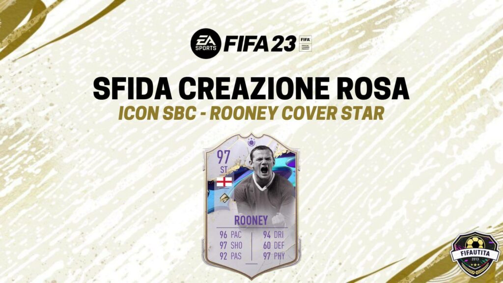 FIFA 23: Rooney Icon Cover Star SBC