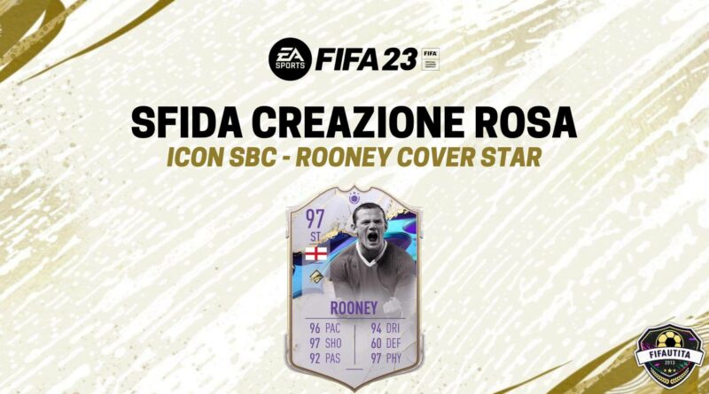 FIFA 23: Rooney Icon Cover Star SBC