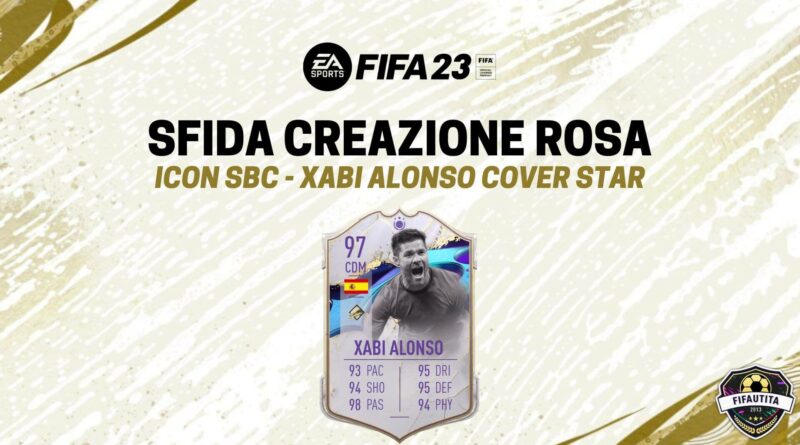 FIFA 23: Xabi Alonso Icon Cover Star SBC