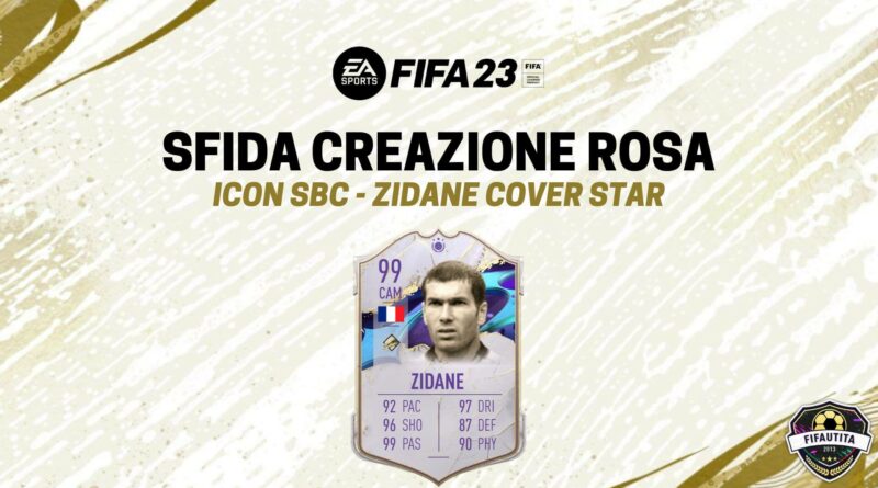 FIFA 23: Zidane Icon Cover Star SBC