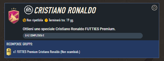 FIFA 23: requisiti SCR CR7 Futties Premium