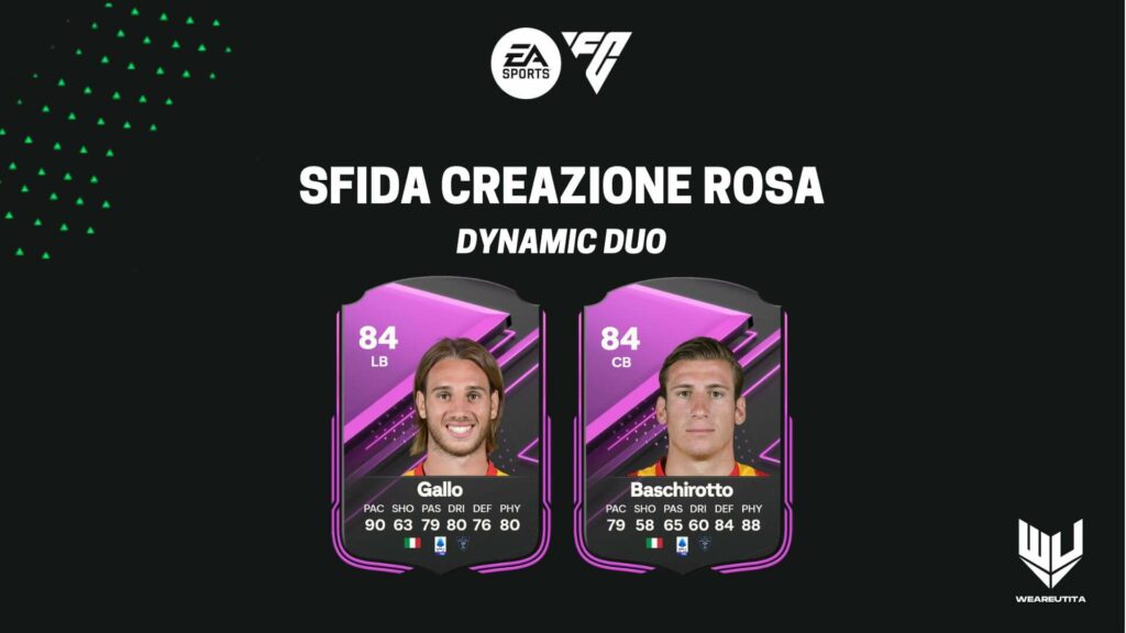 FC 24: Dynamic Duo Gallo e Baschirotto SBC