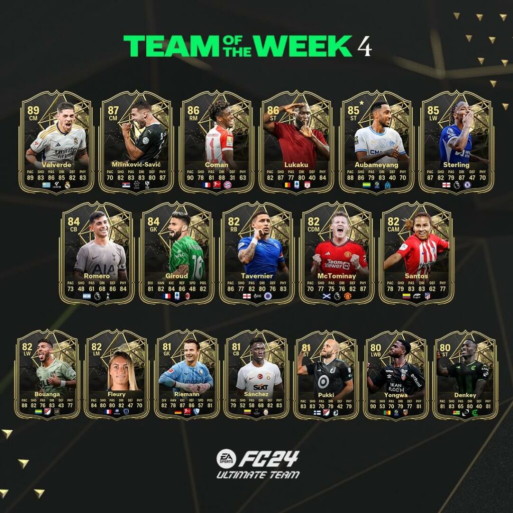 FC 24 TOTW: Team of the Week 04