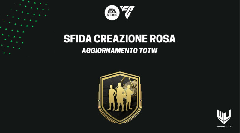 FC 24: aggiornamento TOTW 01-03 SBC