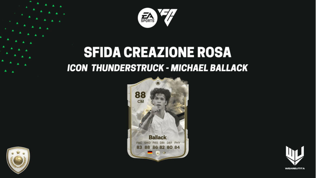 FC 24: requisiti SCR Michael Ballack Icona Thunderstruck