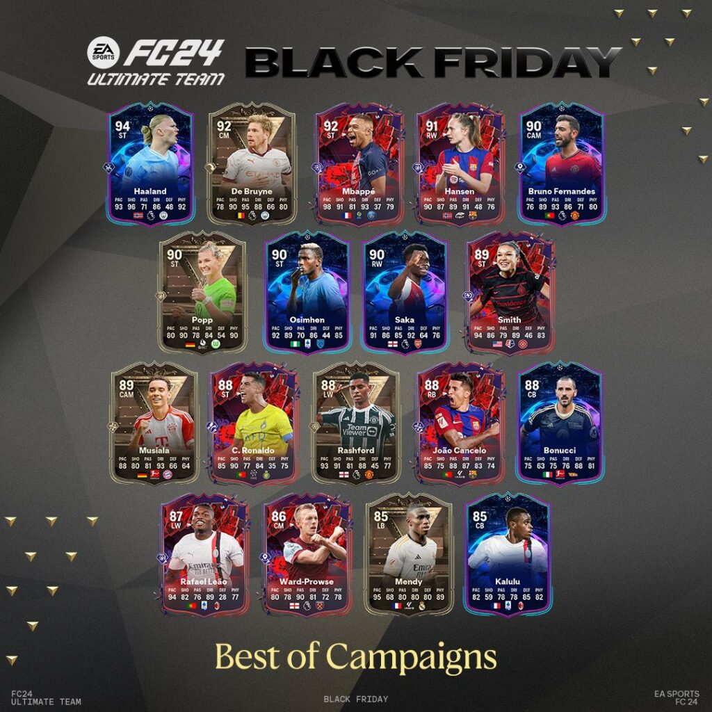 FC 24 Black Friday: best of campaig