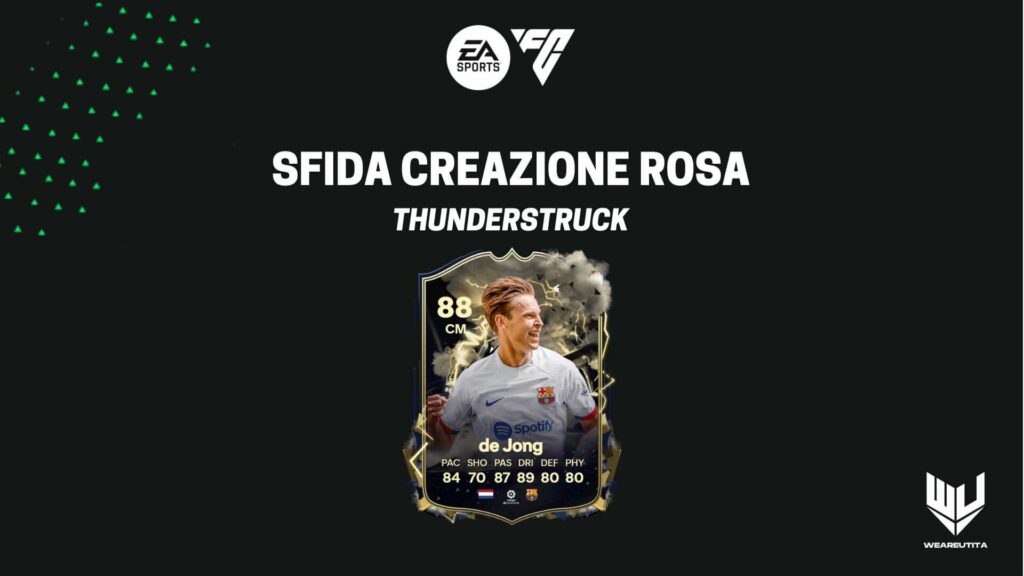 FC 24: De Jong Thunderstruck SBC