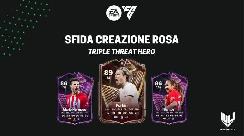 FC 24: Triple Treath Trio Forlan hero SBC