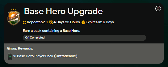 FC 24: Hero base upgrade SBC