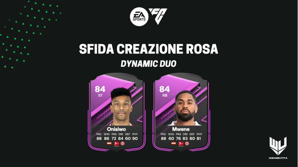 FC 24: Onisiwo e Mwene Dynamic Duo SBC