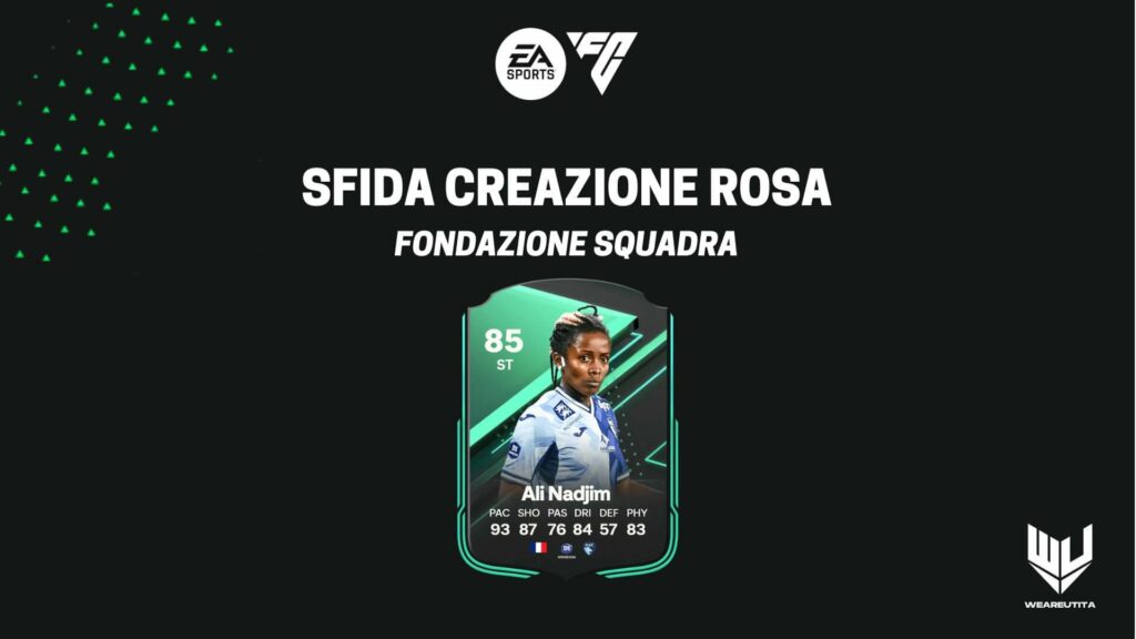 FC 24: Ali Nadjim Fondazione Squadra SBC