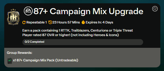 FC 24: SCR campagna misto 87+