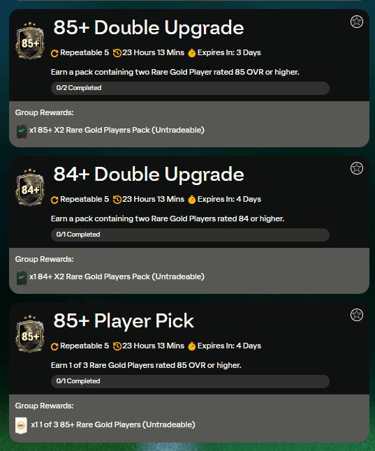 FC 24: SCR aggiornamento 84+ e 85+