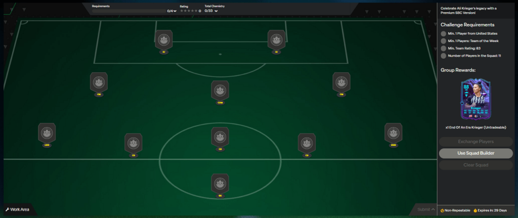 FC 24: requisiti SCR Krieger Fine di un'Era