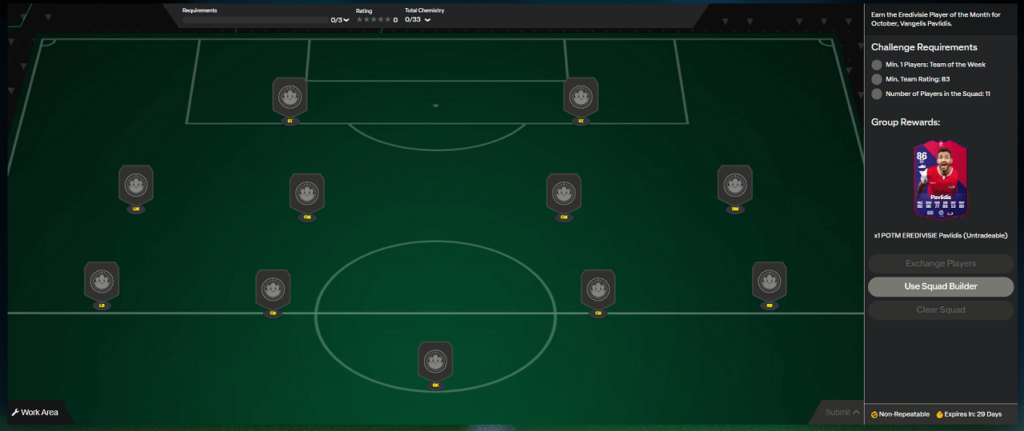 FC 24: requisiti SCR Pavlidis Eredivisie POTM