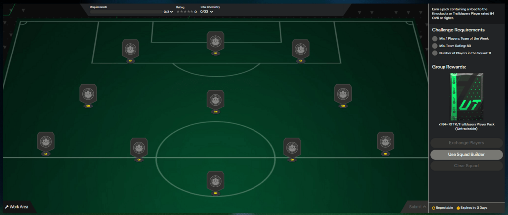 FC 24: requisiti SCR Triple Threat 84+ RTTK o Trailblazers