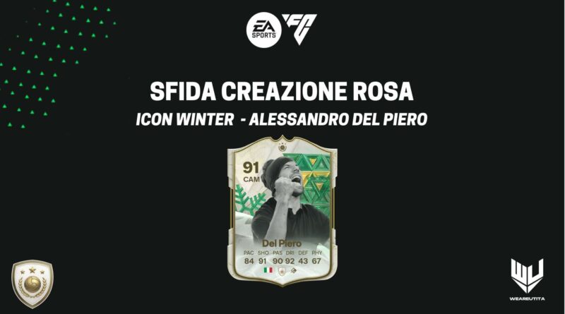 FC 24: Alessandro Del Piero Winter Icon SBC