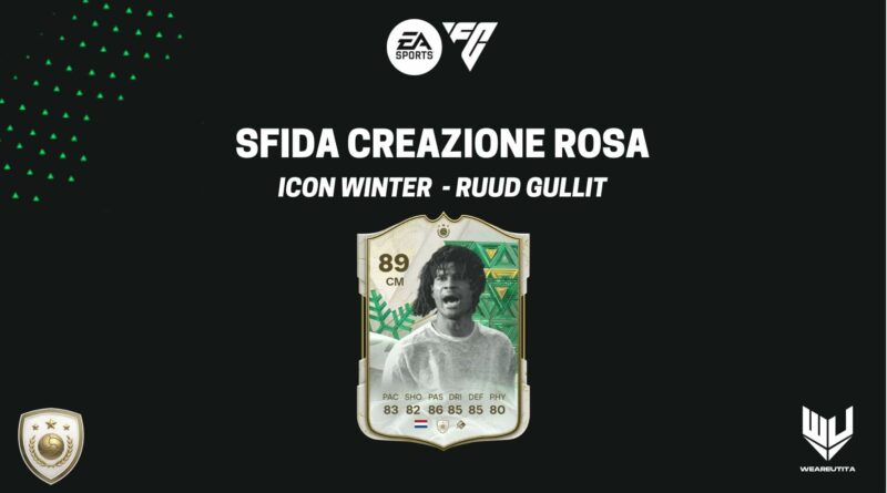 FC 24: Ruud Gullit Winter Icon SBC