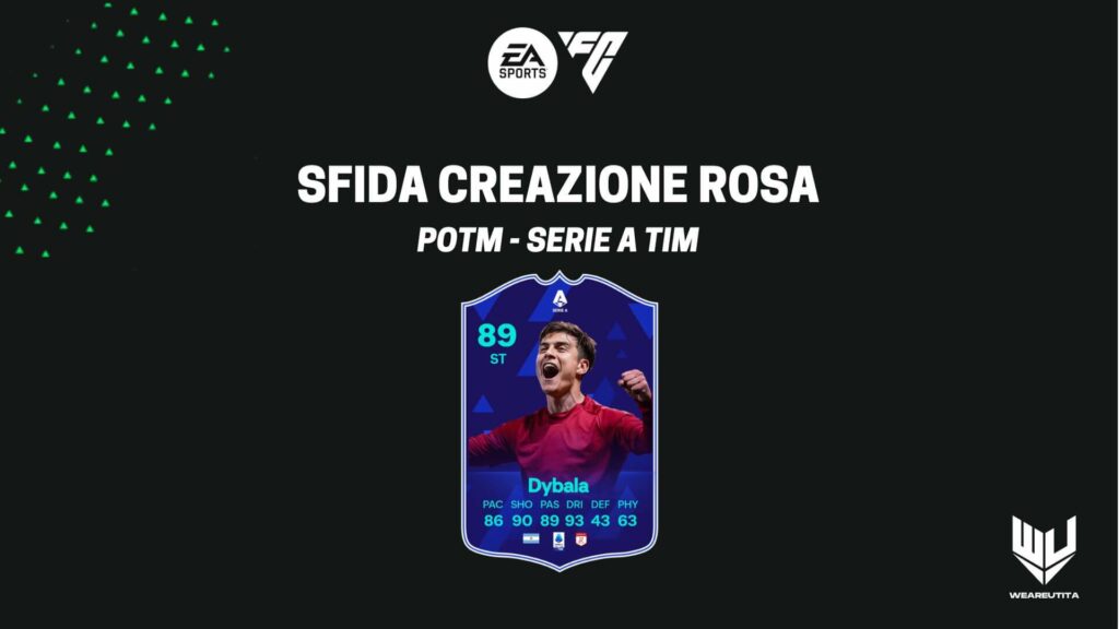 FC 24: Paulo Dybala Serie A Tim POTM