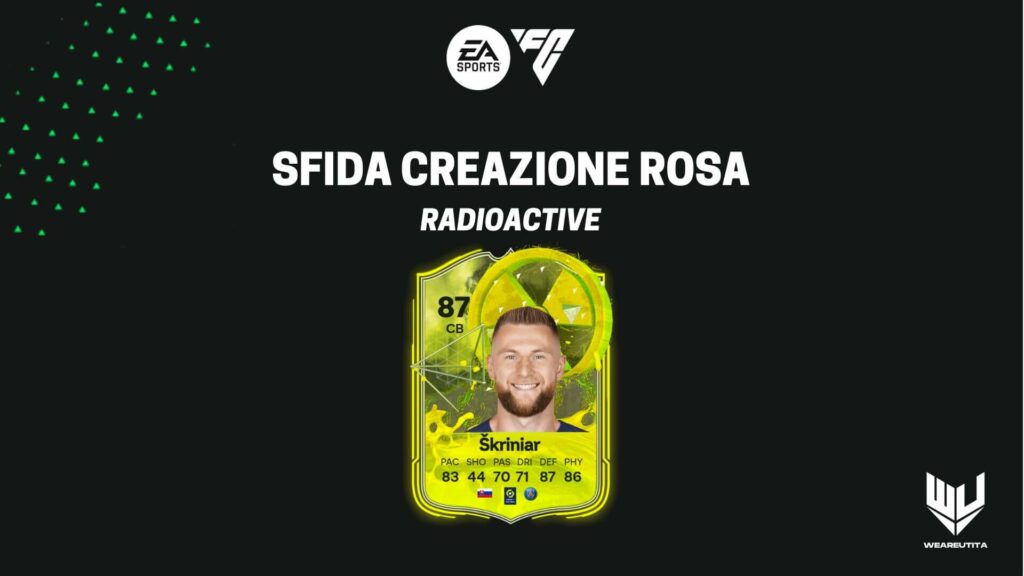 FC 24: ;Milan Skriniar Radioactive SBC