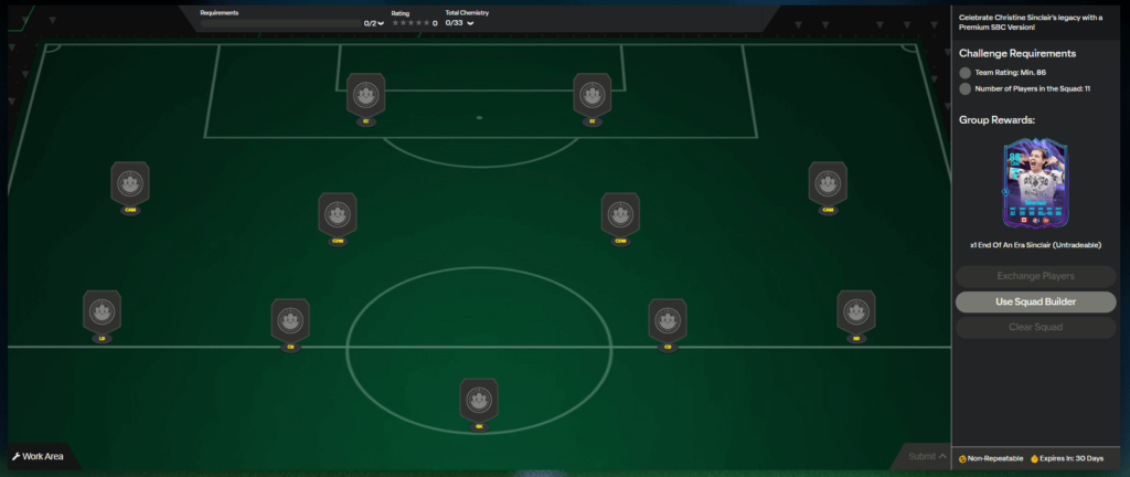 FC 24: requisiti SCR Sinclair Fine di un'Era