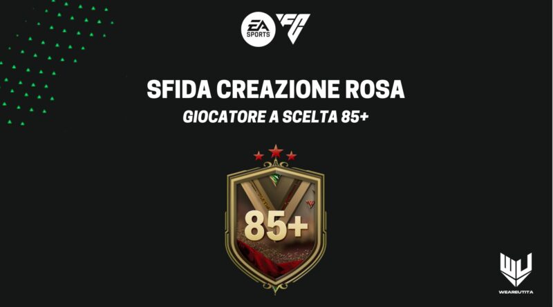 FC 24: giocatore a scelta 85+ SBC