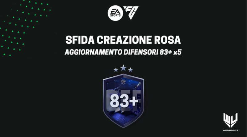 FC 24: SCR aggiornamento 83+ x5 TOTY difensori