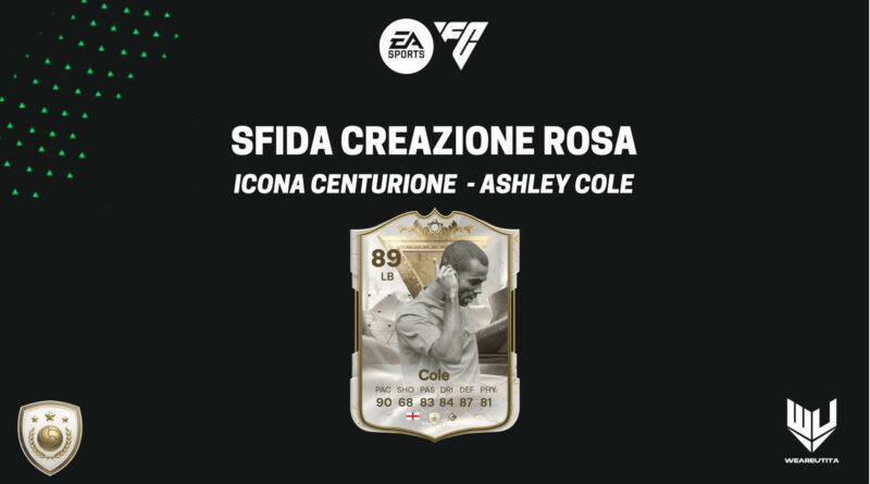 FC 24: Aslhey Cole Centurion Icon SBC