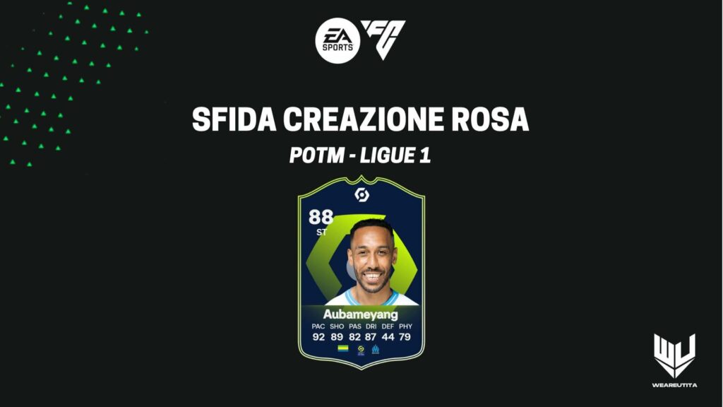 FC 24: Aubameyang Ligue 1 POTM SBC