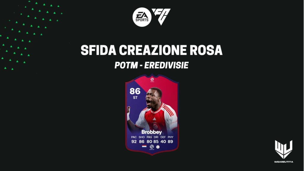 FC 24: Brobbey POTM Eredivisie SBC