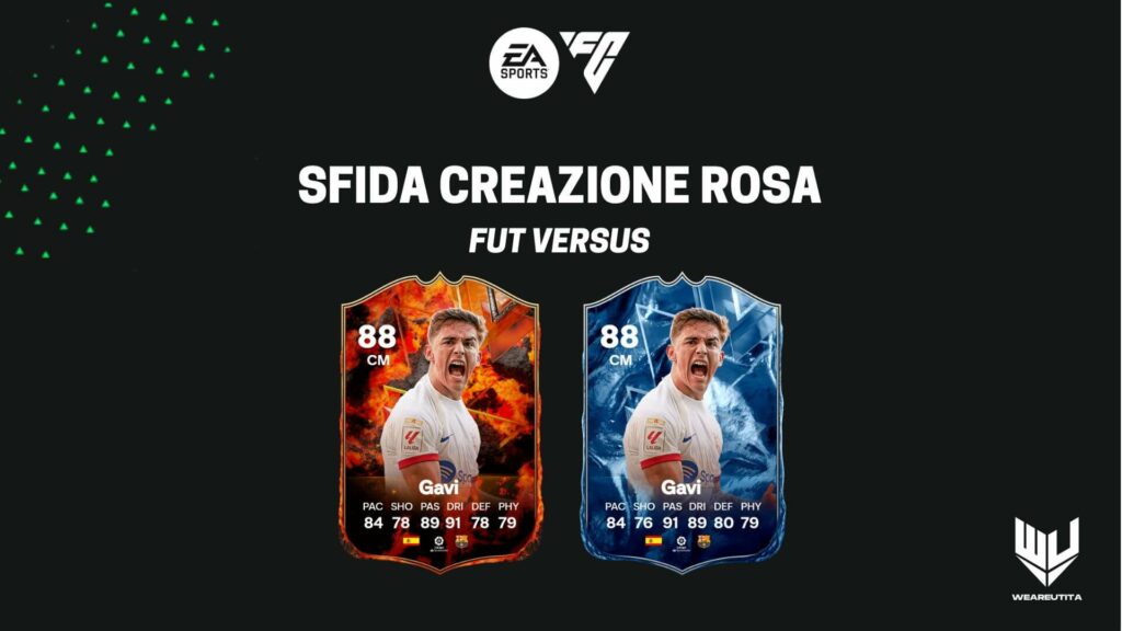 FC 24: Gavi Versus Fire and Ice SBC