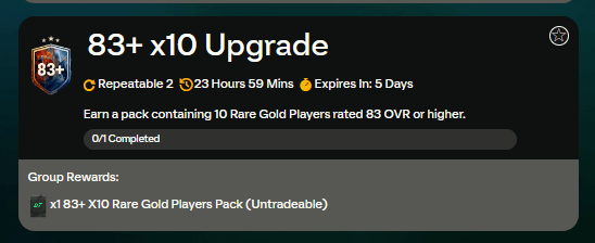 FC 24: SCR 83x10 upgrade Versus