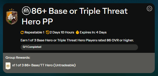 FC 24: SCR Base o Triple Threat 86+ Player Picks
