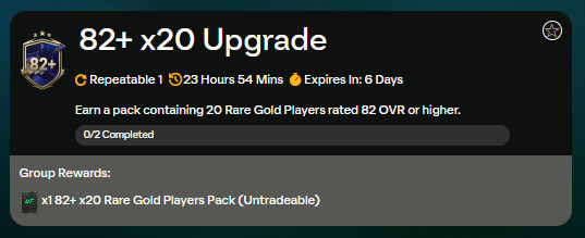 FC 24 TOTY: upgrade 20x82+ SBC