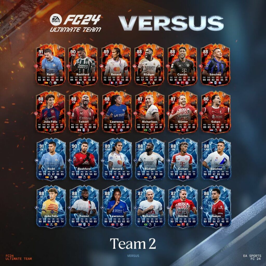 FC 24: UT Versus team 2