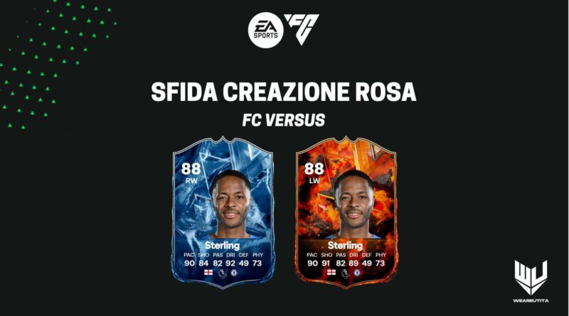 FC 24 Versus: Sterling Fire and Ice SBC