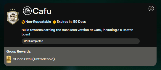 FC 24: requisiti SCR Cafù Icona Base