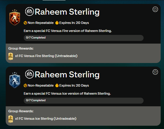 FC 24: requisiti SCR Sterling Versus