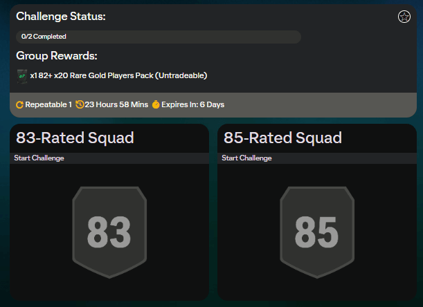 FC 24: requisiti SCR aggiornamento 82+ 20x