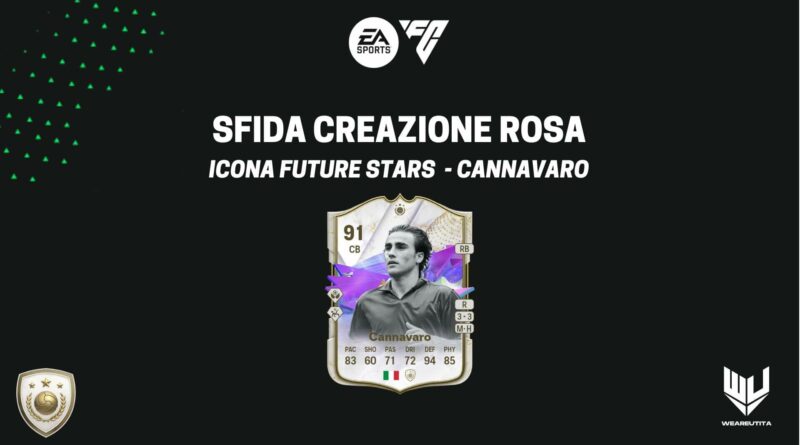 FC 24: Fabio Cannavaro Icon Future Stars SBC