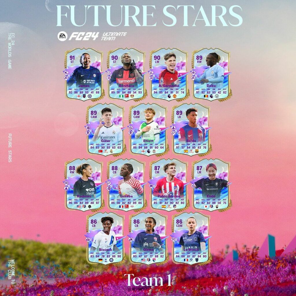 FC 24: Future Stars team 1