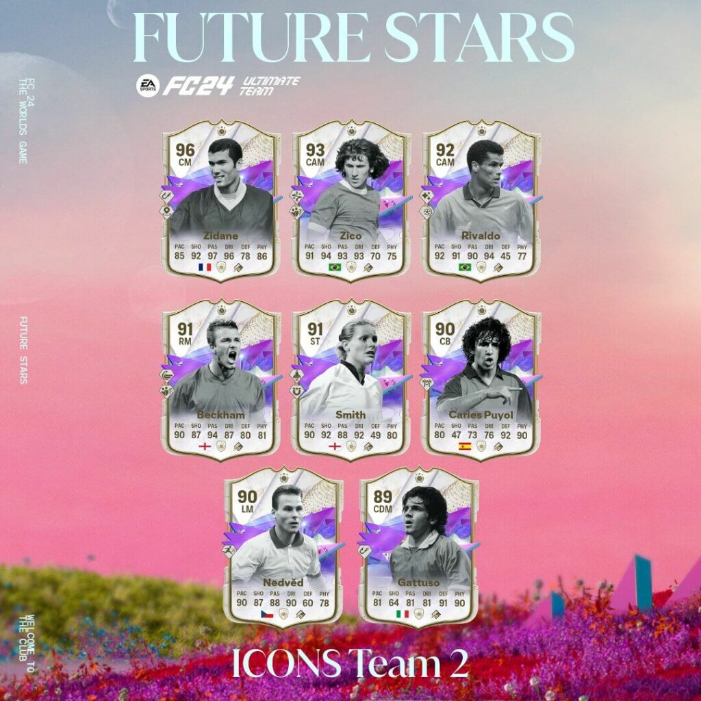 FC 24: Icon Future Stars team 2