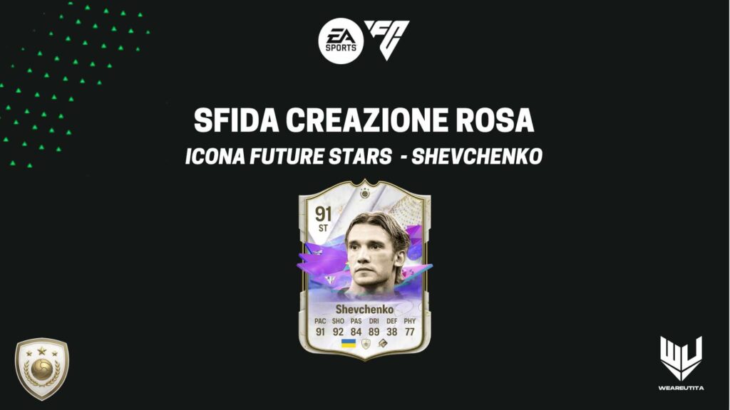 FC 24: Shevchenko Icon Future Stars SBC