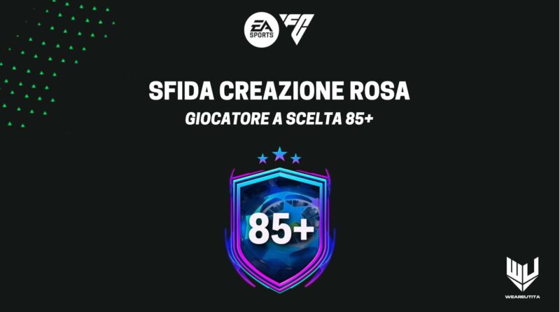 FC 24 RTTF: giocatore a scelta 85+ SBC