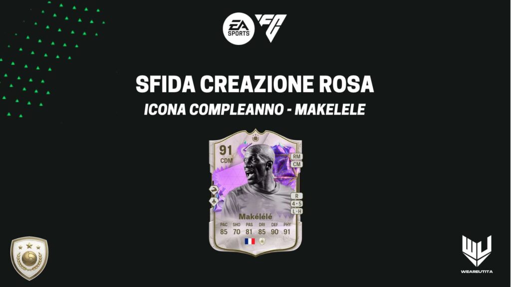 FC 24: Claude Makelélé Icona FUT Birthday SBC