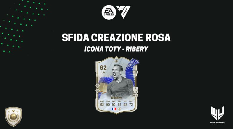 FC 24: Ribery TOTY Icon SBC