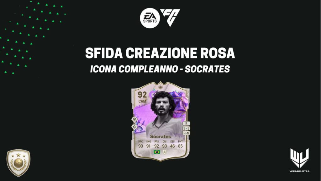 FC 24: Socrates FUT Birthday Icon SBC