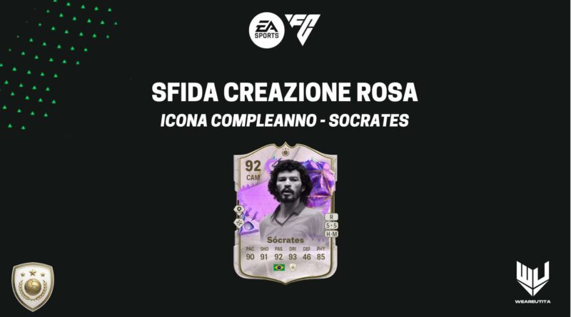 FC 24: Socrates FUT Birthday Icon SBC