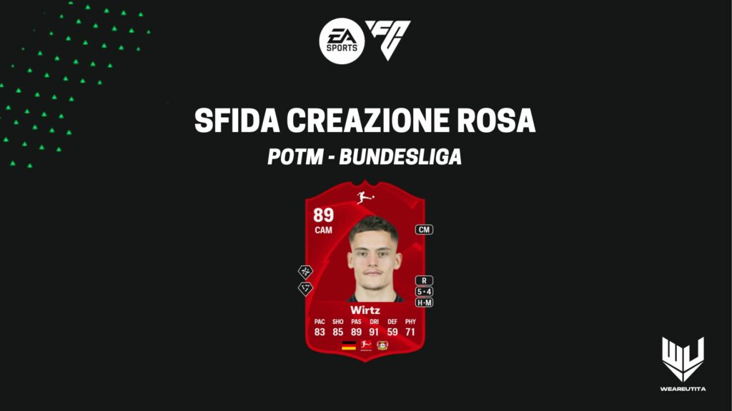 FC 24: Wirtz POTM 89 SBC