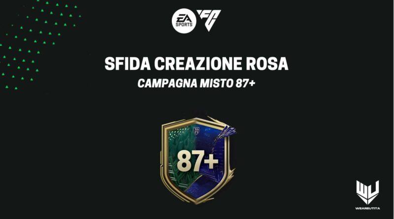 FC 24: campagna misto 87+ a scelta SBC